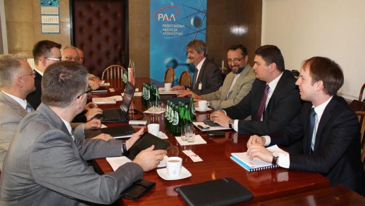Delegacja SUJB podczas rozmów z kierownictwem PAA, fot. PAA