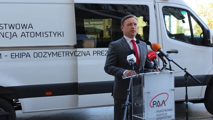 Mobilne laboratorium pomiarów radiometrycznych, fot. PAA