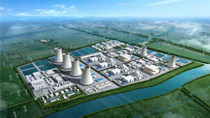 Wizualizacja Elektrowni Jądrowej Xuwei, fot. CNNC