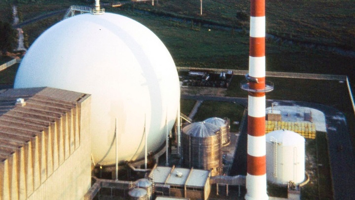 Na zdjęciu włoska EJ Garigliano z reaktorem BWR-1 w bloku o mocy elektrycznej 150 MWe, fot. Demaag (CC0)