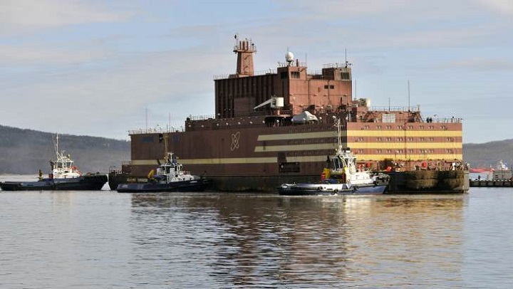 Pływająca EJ - Akademik Łomonosow, fot. Rosatom