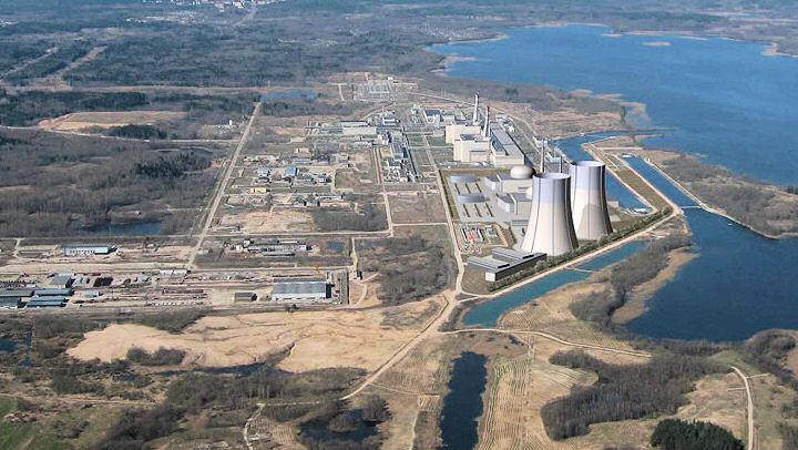 Jedna z wizualizacji EJ Visaginas, fot.VAE